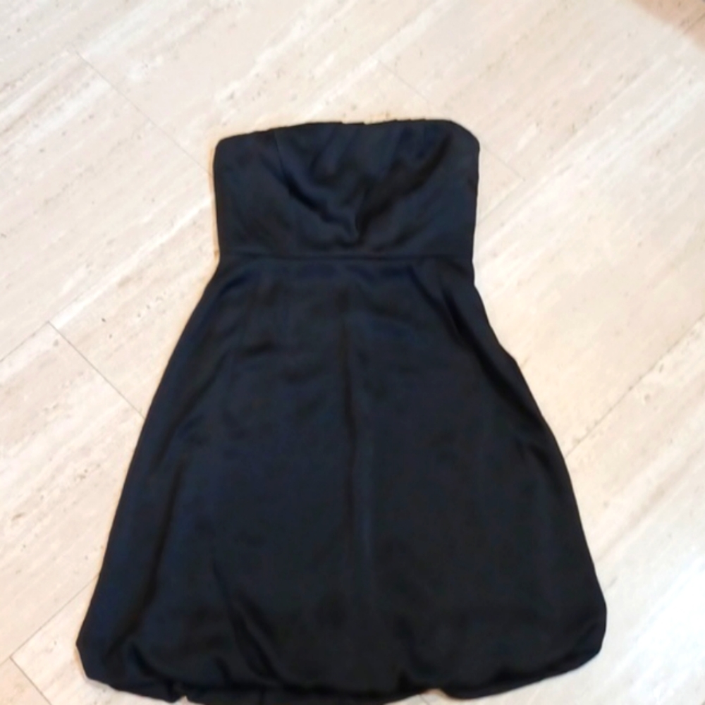 New Banana Republic Black Strapless Formal Dress
